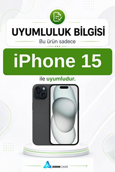 3GEN CASE İphone 15 Uyumlu Polo Santa Barbara Racquet Clup Lisanslı 3D Nakış İşlemeli İçi Kadife Deri Kılıf