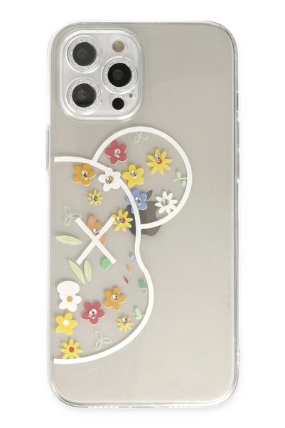 New Face ILKESHOP حافظة جديدة لهاتف آيفون 12 برو من السيليكون - (00642) Lucky 6