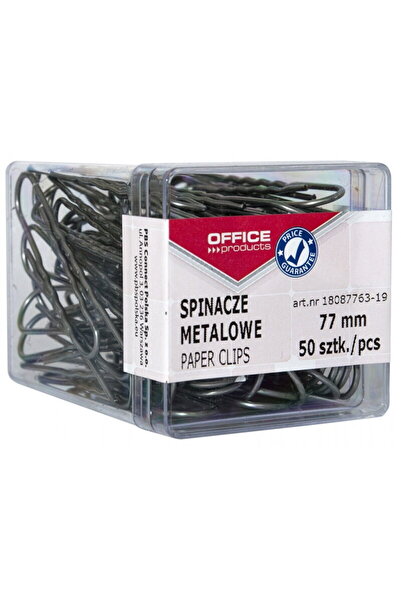 OFFICE products Agrafe metalice 77mm, ondulate, 50 buc/cutie de plastic