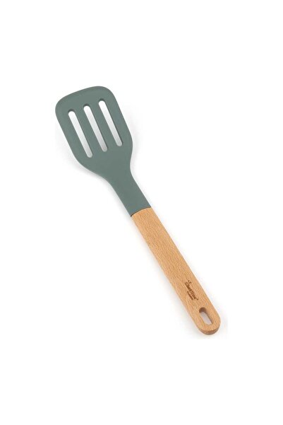 Chefline Nylon Slotted Turner with Wooden Handle