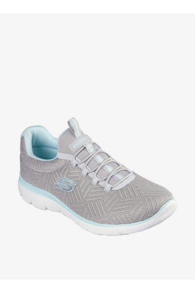 SKECHERS Women's Textured Slip-On Sports Shoes - SUMMITS