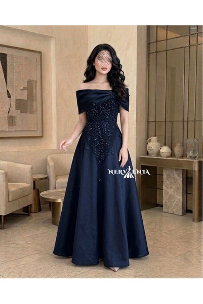 nervenia-sa Dream Tree Long Mikado Cloche Dress
