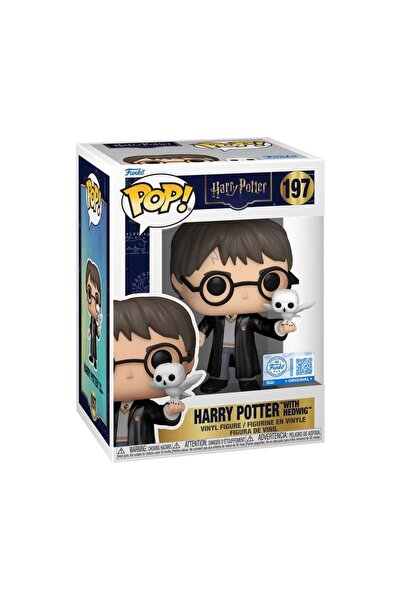 Funko Pop Harry Potter With Hedwig #197 Figür - Special Edition