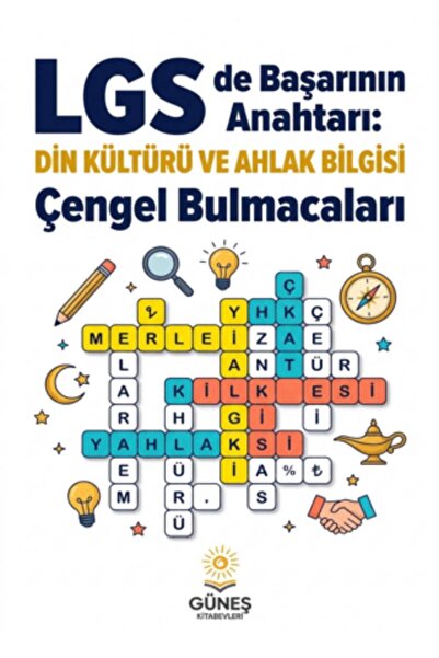 Gece Kitaplığı LGS Din Kültürü ve Ahlak Bilgisi Çengel Bulmacaları