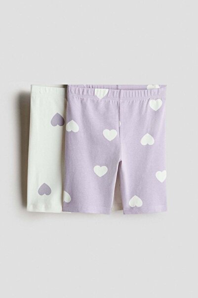 H&M 2-pack cotton cycling shorts