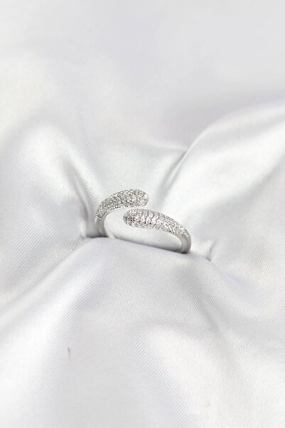 Generic Brand Dgc Avm ®   Silver Color Brass Ring with Zircon Stone