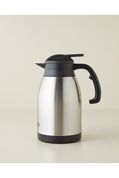 English Home Good Mood Temp Çelik Termos 2 Litre Siyah