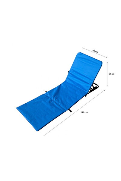 Heinner HR COVOR PLAJA/SEZLONG-141*45*51CM, BLUE
