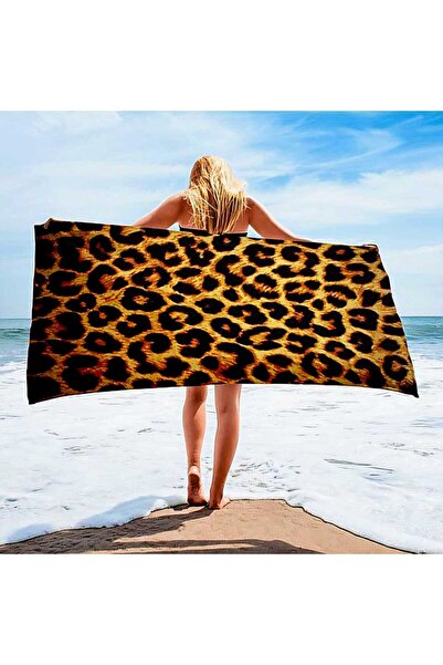 Elmas Dizayn 80X150 cm Bath&Beach&Sports Towel Quick Drying Water Absorbent S...