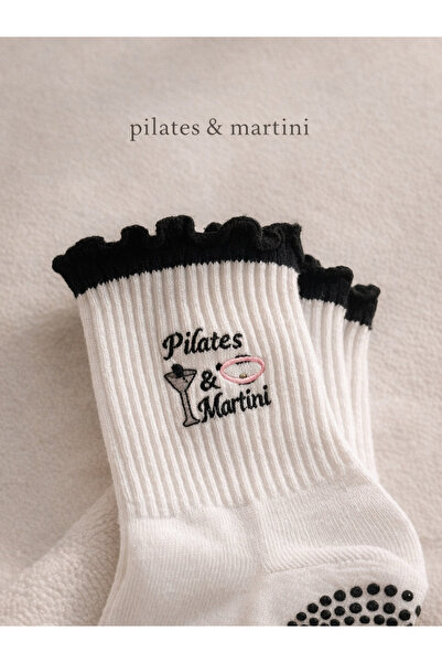 Solvee Collection Pilates & Martini kaydırmaz taban çorap