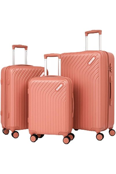 MAC CENTER Fashionable and Durable Design 360 Spinner Wheels Suitcase Luggage...
