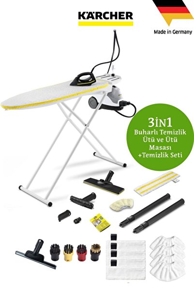Karcher Si 4 Easyfix Iron Super Kit Buharlı Temizlik ve Ütüleme Sistemi 2200W...