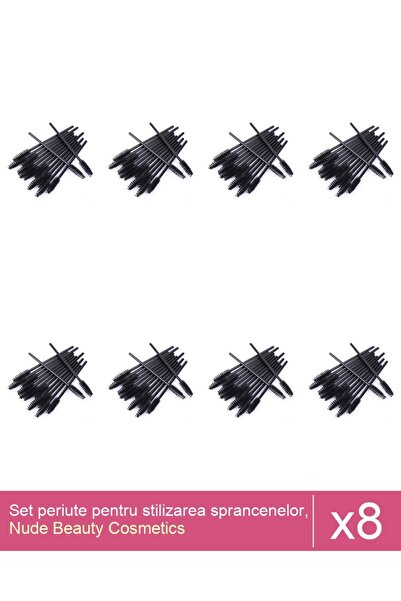 Makeup Set 8x Set periute pentru stilizarea sprancenelor, 10 bucati