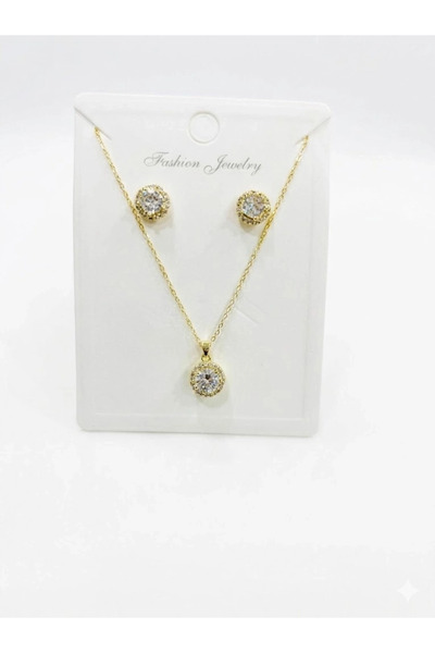 Twin Store سلسلة حجر الزركون: منتجات فولاذية 40+5 سم - Set0021