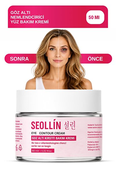 SEOLLİN Göz Altı Torbalanma, Koyu Halkalara Karşı Aydınlatıcı Göz Çevresi KRE...