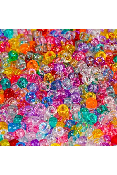 Choice colorful 1000PCS Sparkling Beads, Small Horse Beads, Bulk Translucent ...