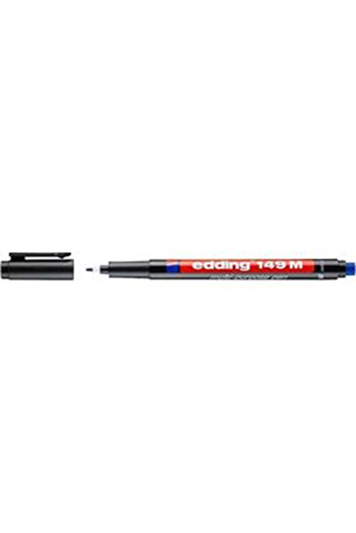 Edding Asetat Kalemi Silgili Siyah E-149M