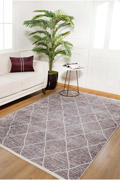 halinet Halı.Net Multi-Colored Modern Washable Non-Slip Living Room Carpet Ha...