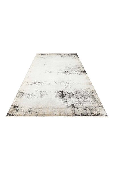 halinet Halı.Net White Vintage Antique Washable Living Room Carpet Eco-Mahal-...