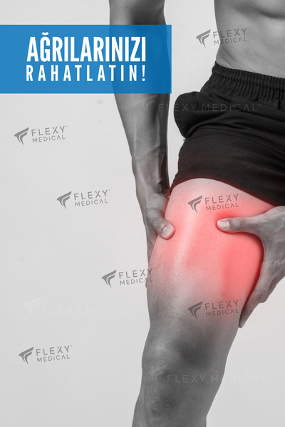 Flexy Medical دعامة الساق الرياضية للياقة البدنية وكرة السلة والجري والوقاية ...