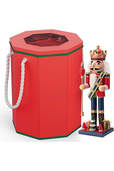 VERONLY Cutie de depozitare Nutcracker, Cutie octogonală pentru colecționarea...
