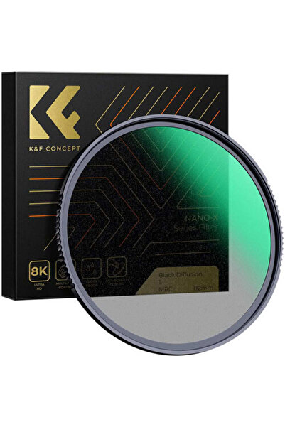 K&F CONCEPT Filter Nano-X 72mm Series Black Diffusion Filter Black Pro-Mist 1...