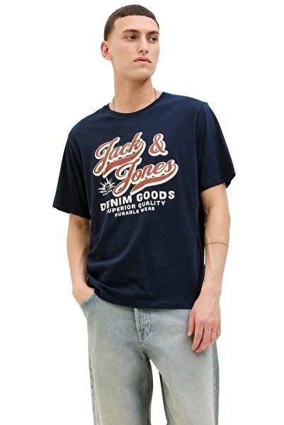 Jack & Jones تي شيرت جي جي لوجو للرجال