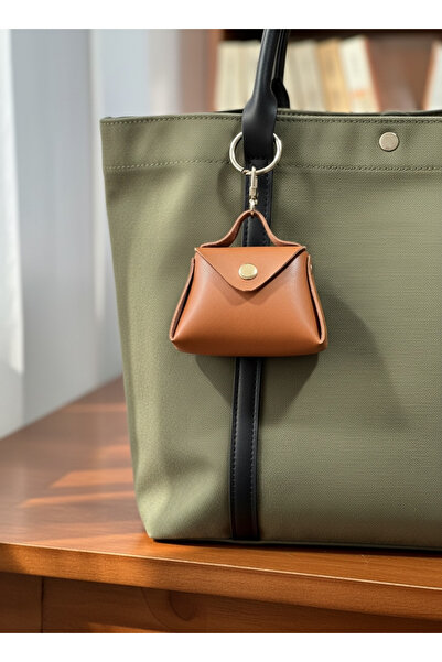 NZCLUB Leather Dust Mini Kangaroo Hook Bag Ornament Bag Accessory