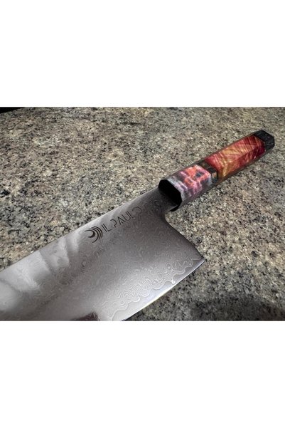 IL PAULO Chef Knife – Sakura Flame Edition 8”