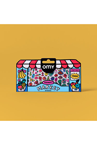 OMY Fabulous Vinil Çıkartmalar - Farmer's Market
