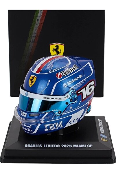LOOK SMAART Looksmart Ferrari Sf-25 Charles Leclerc Miami Gp 2025 Diecast Kas...