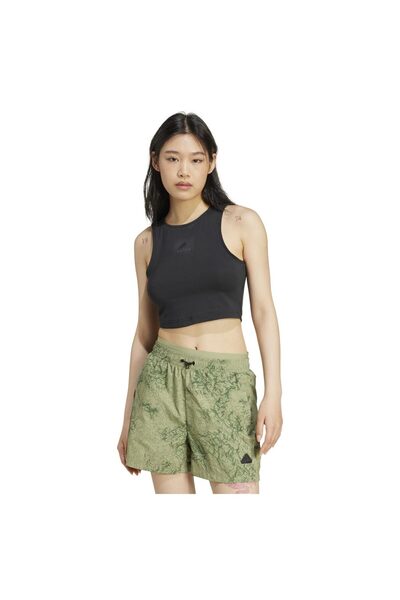 adidas Womens City Escape Cropped Tank Top M