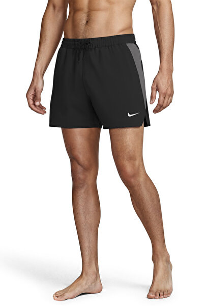 Nike Swim Contend Solid Essent 5" Volley Negru Pantaloni scurți de înot pentr...