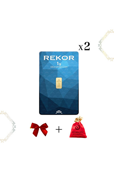 Victoria 2 Adet 1 gr 24 Ayar Altın ( REKOR )