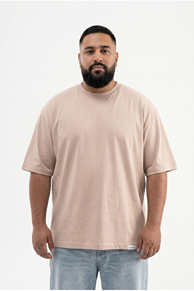Machinist Tricou Basic pentru bărbați, mărime mare, Stone