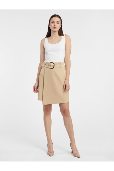 ORSAY Beige women's pencil skirt