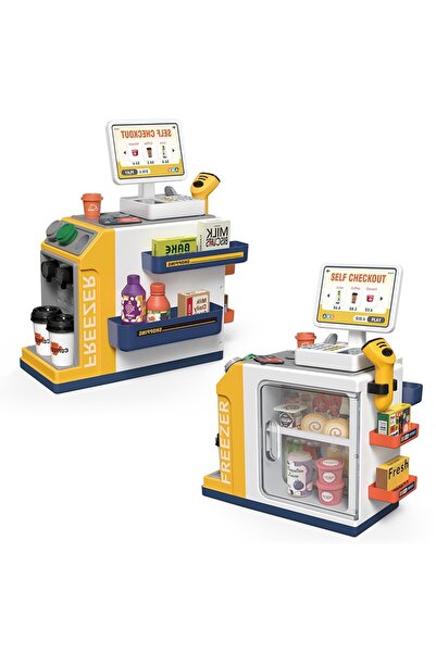 KidProtect Set Cumparaturi Tip Supermarket MiniMart Express Interactiva, Educ...