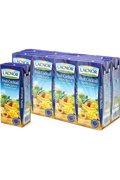 Lacnor Essentails Fruit Cocktail 100% Juice, No Added Sugar, No Preservative,...