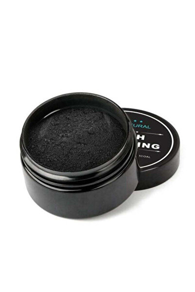 azbeautyskin Pudră de albire a dinților cu cărbune activ, 100%, 30 g