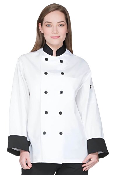 Dickies Chef Classic DC46 Men's 10-Button Chef Tunic Jacket White