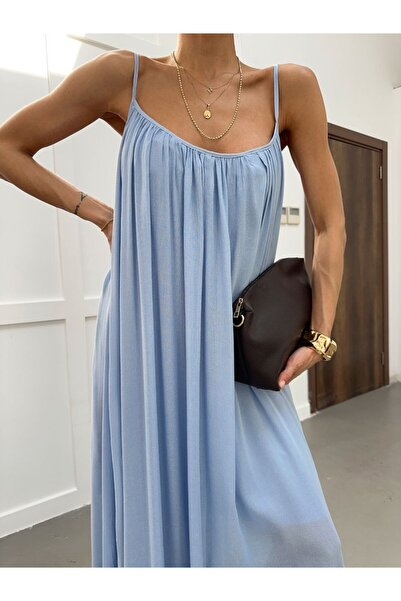 ÇEÇİM Women's Flowy Maxi Dress