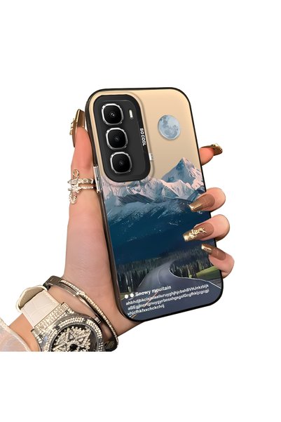 ucuc حافظة حماية للعدسات من السيليكون الصلب الأكريليكي المتوافق مع هاتف Infin...