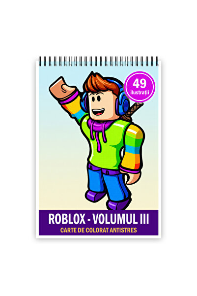 Legendary Gifts Carte de colorat, 49 de ilustratii Roblox - Volumul III, 104 ...