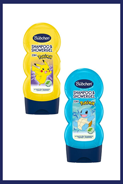 Bübchen Pokemon Set ( Erkek Çocuk Şampuan Set)