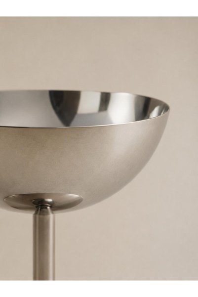 Gaia Concept Stainless Steel Footed Presentation Bowl Ice Cream Dessert Serving Bowl 10X11 cm