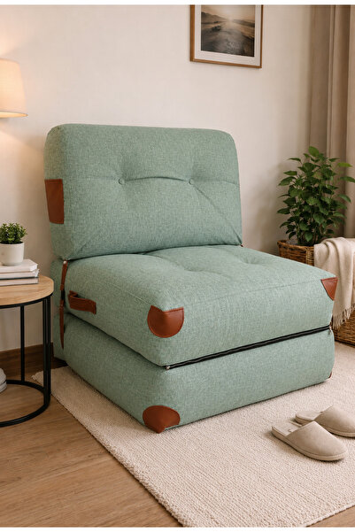 PUFYMAX Comfy Yeni Nesil bohem tekli koltuk,yataklı katlanır berjer,yer yatağ...