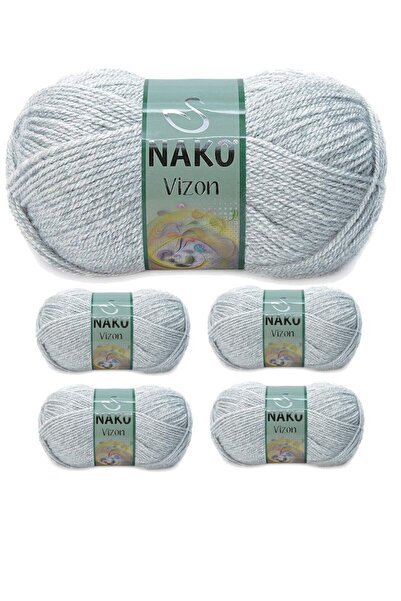 atastore2017 5 Pieces Mink Premium Acrylic Hand Knitting Yarn Wool Color No:1...