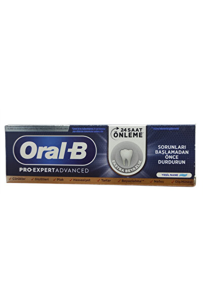 Oral-B PRO-EXPERT ADVANCED YEŞİL NANE DİŞ MACUNU 75 ML