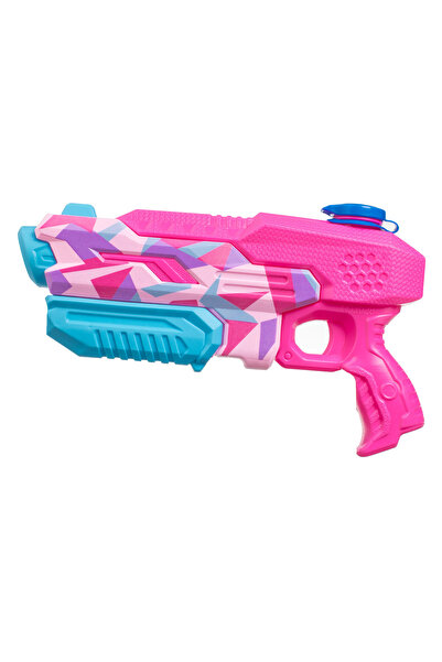 Zumzeria Pistol cu apă din plastic turcoaz și fucsia Graffiti 30cm