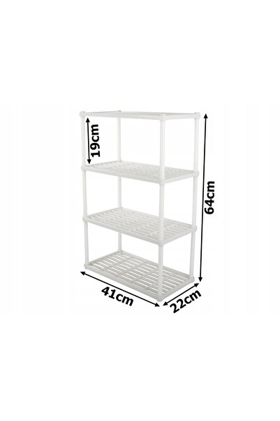 OEM Floor Shelf for Bathroom and Kitchen, 4-Tier Organizer Cabinet, Slim Desi...